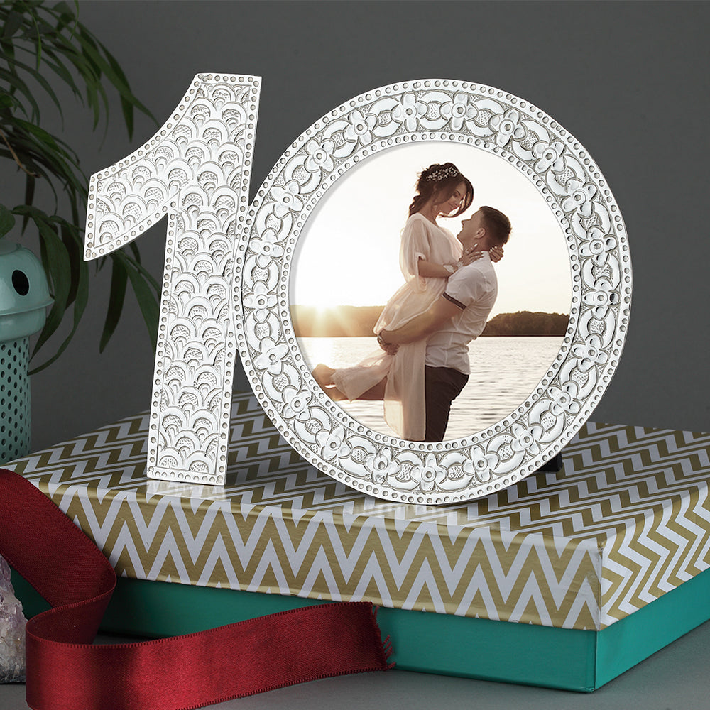 Shape Photo Home 10-Shaped Photo Frame – Code Silver