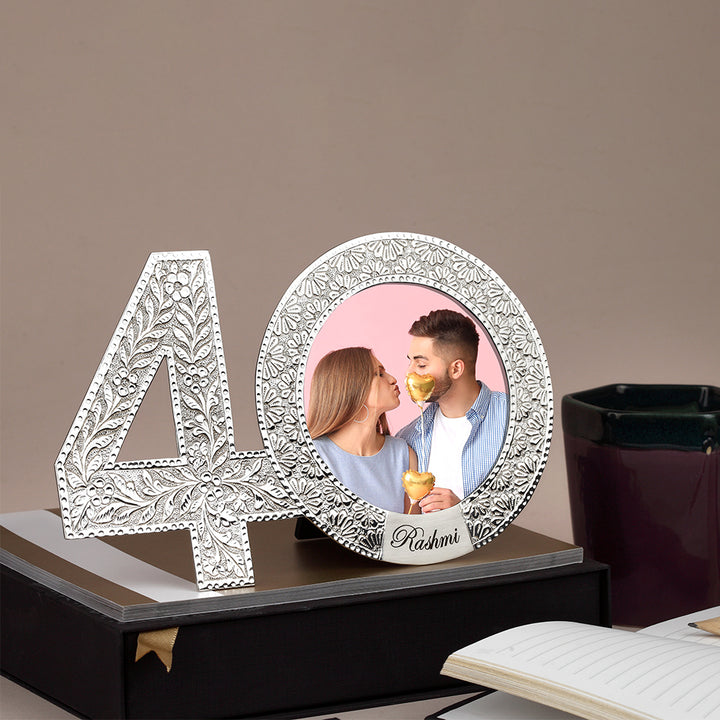 40th Birthday Photo Frame