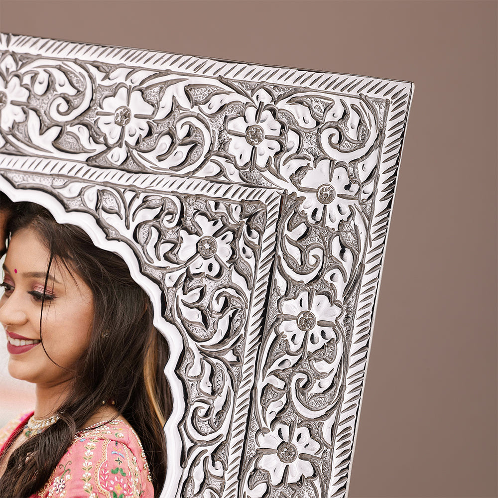 SILVER PLATED PHOTO FRAME