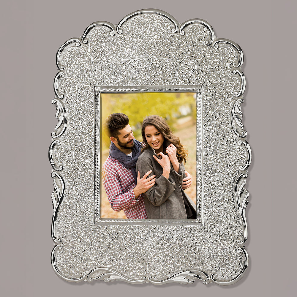 Silver-Plated Regal Photo Frame