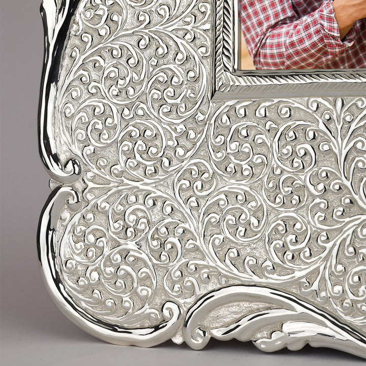 Silver-Plated Regal Photo Frame