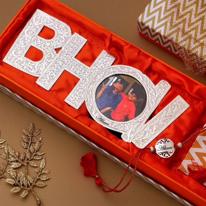 CODE SILVER RAKHI HAMPER