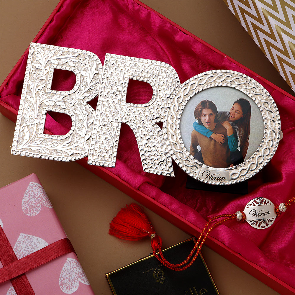 CODE SILVER RAKHI HAMPER