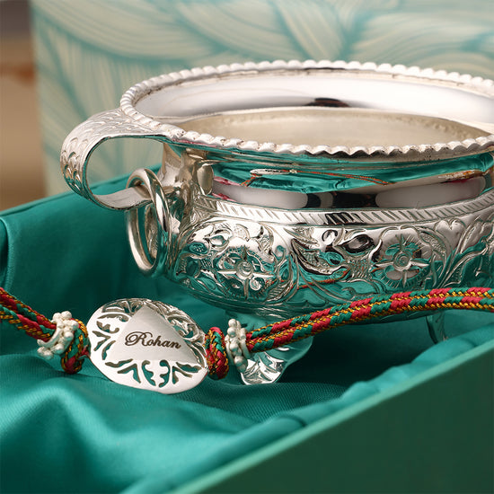 CODE SILVER RAKHI HAMPER