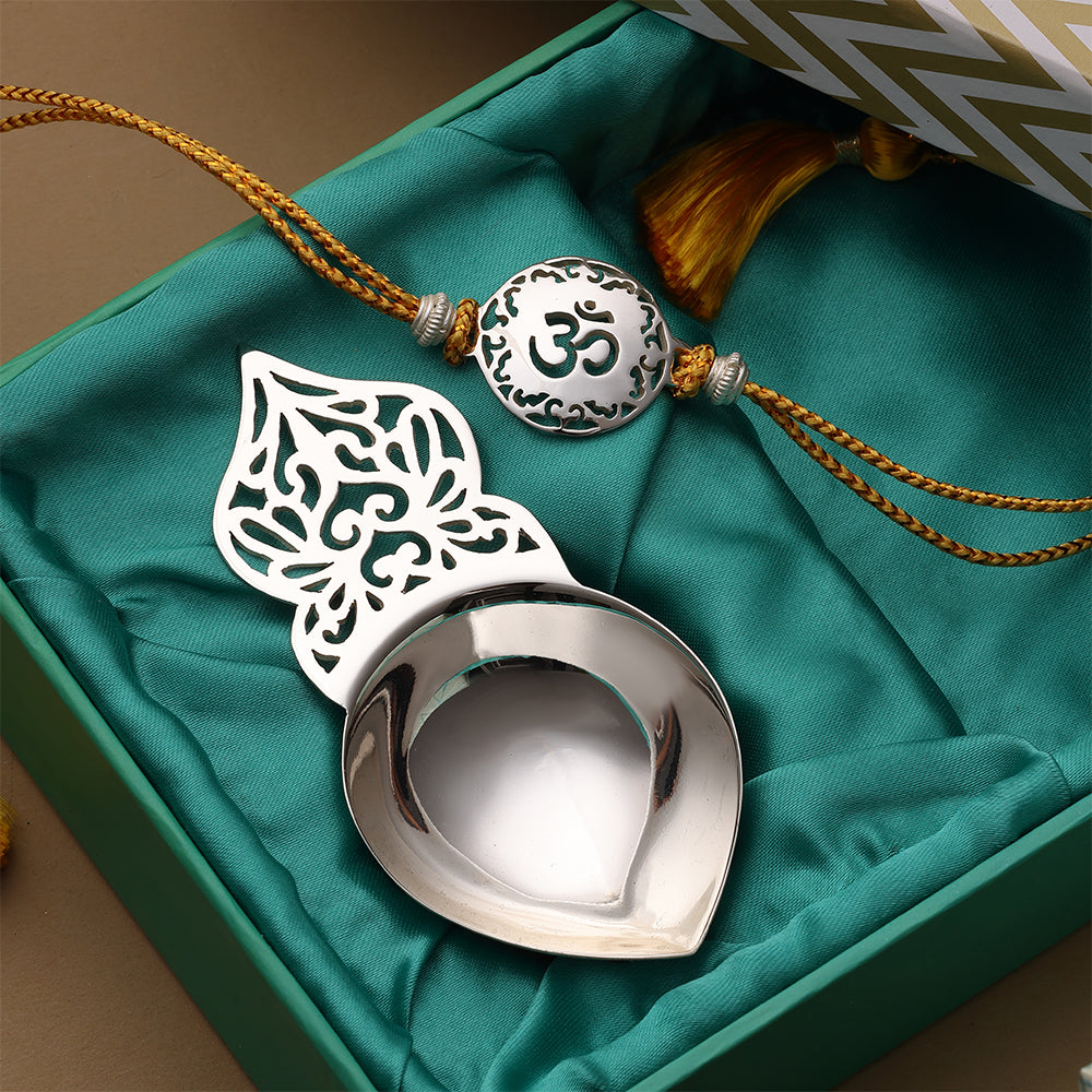 CODE SILVER RAKHI HAMPER