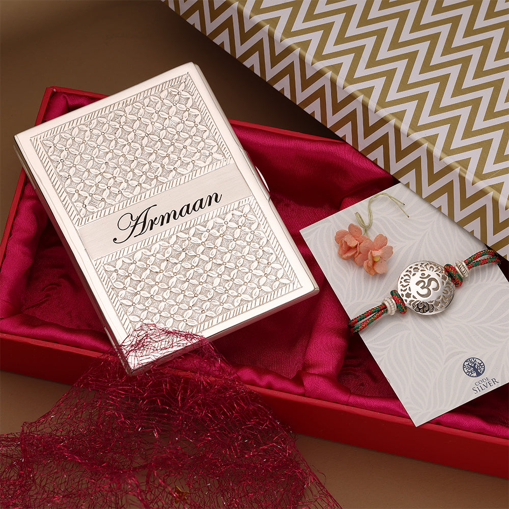 CODE SILVER RAKHI HAMPER