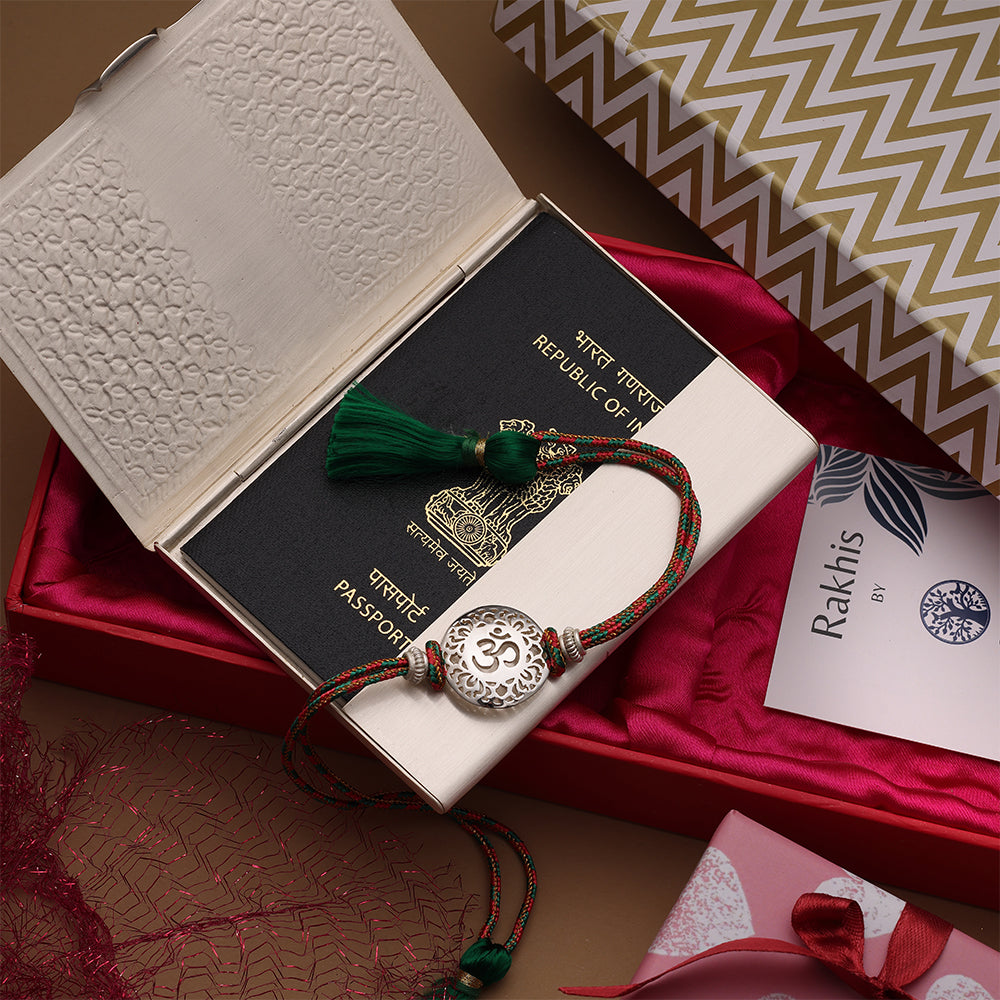 CODE SILVER RAKHI HAMPER