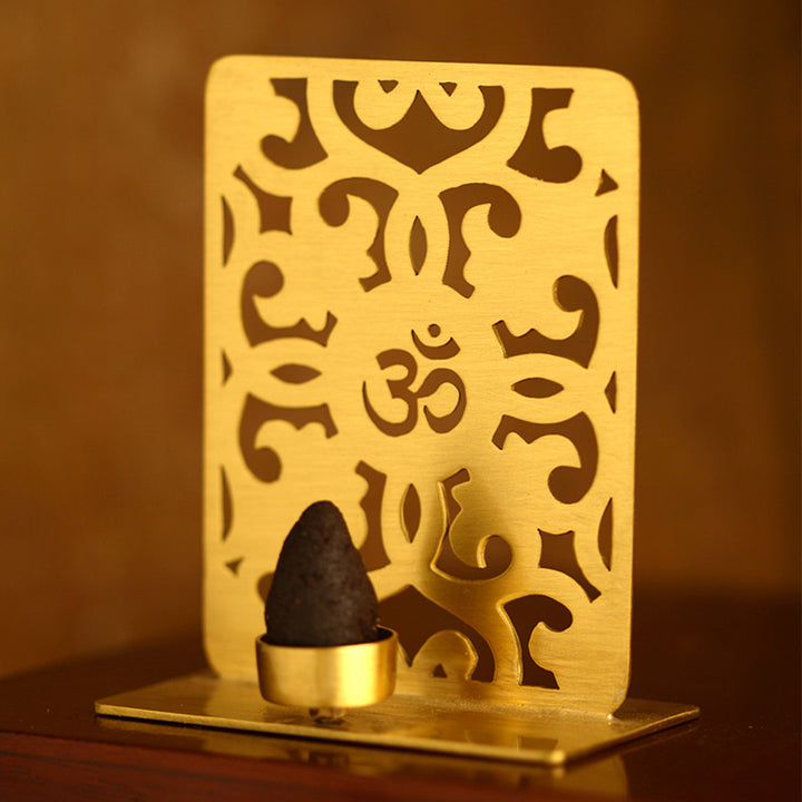 BRASS DHOOP STAND