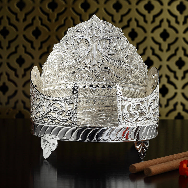 DECORATED SINGHASAN