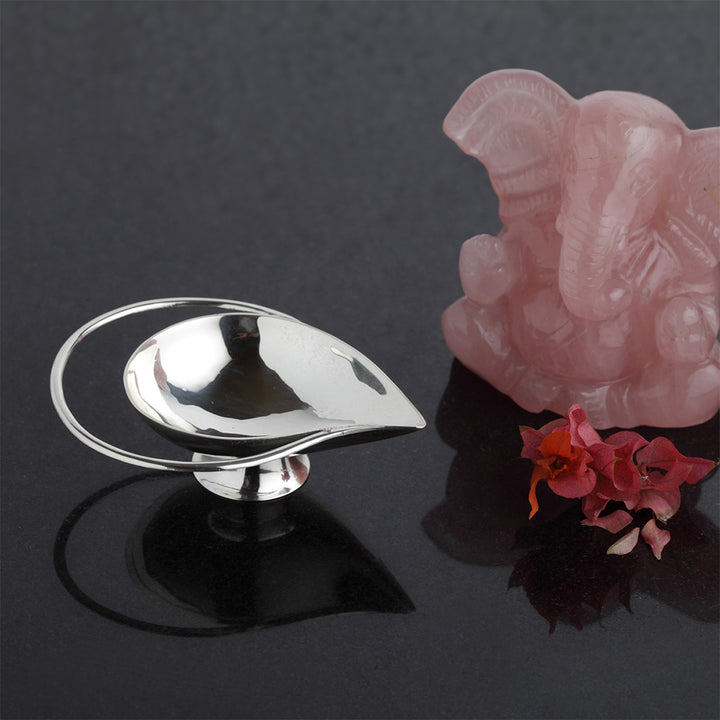 SILVER PLATED DIYA