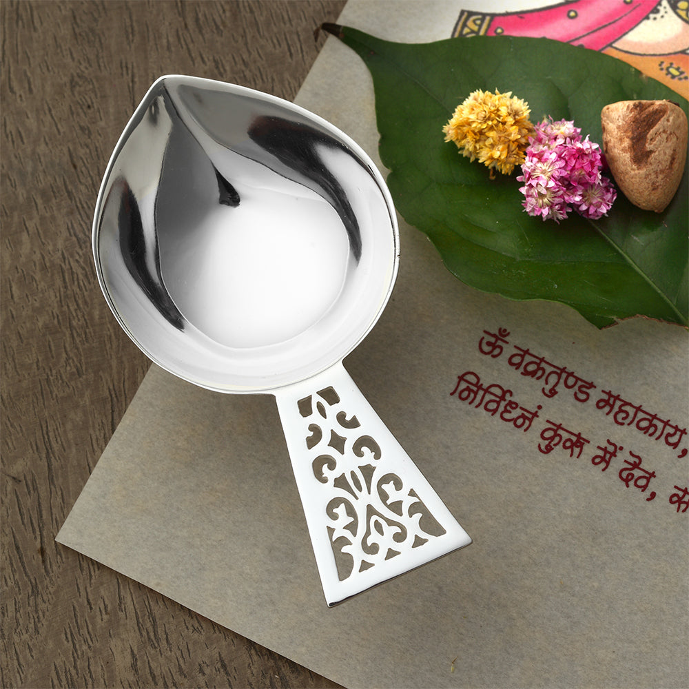 SILVER PLATED DIYA