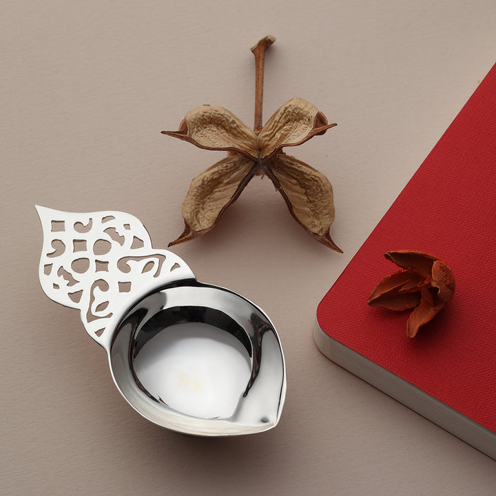 SILVER PLATED DIYA