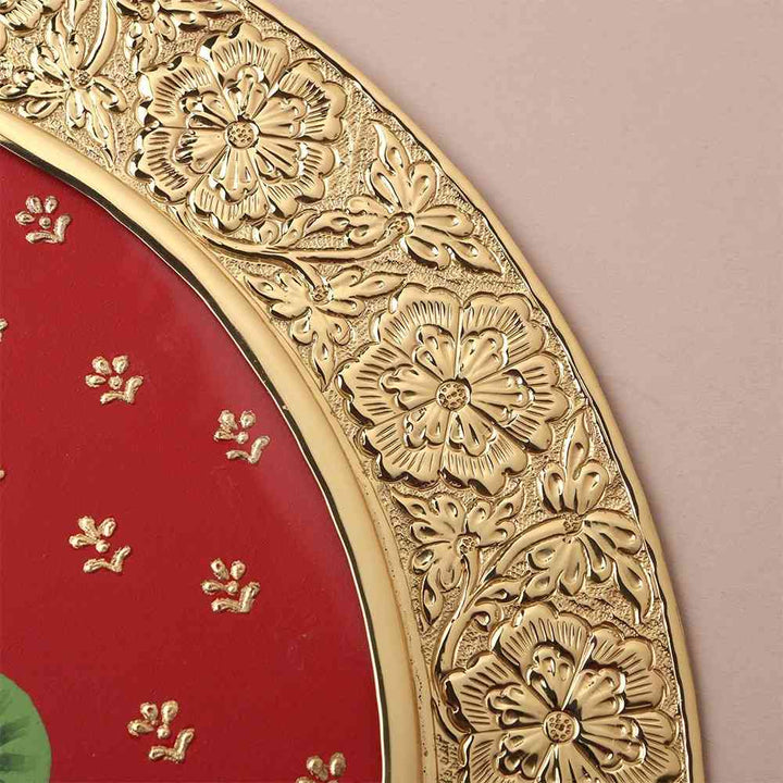Ganesha with Brass Photo Frame