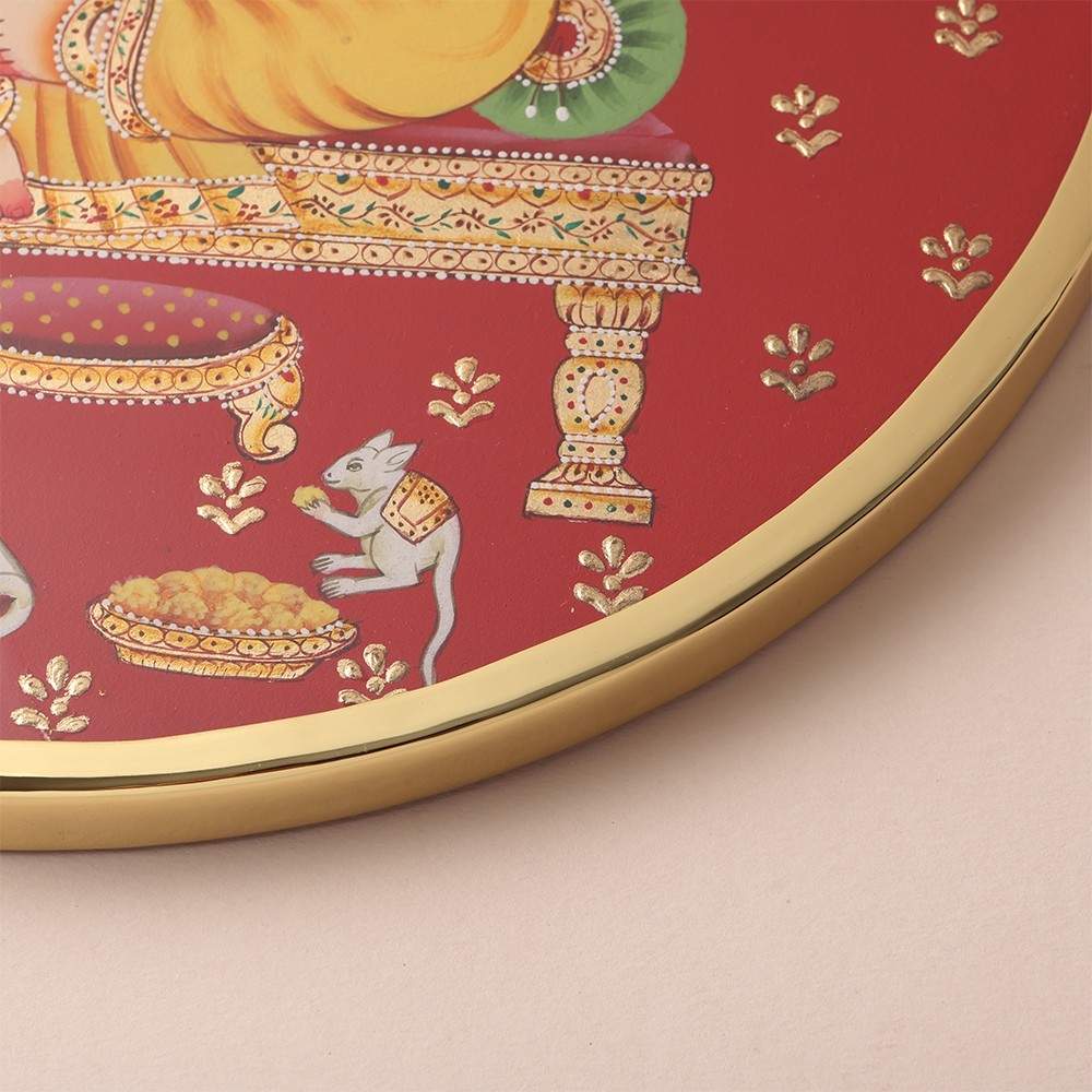 Ganesha Brass Photo Frame
