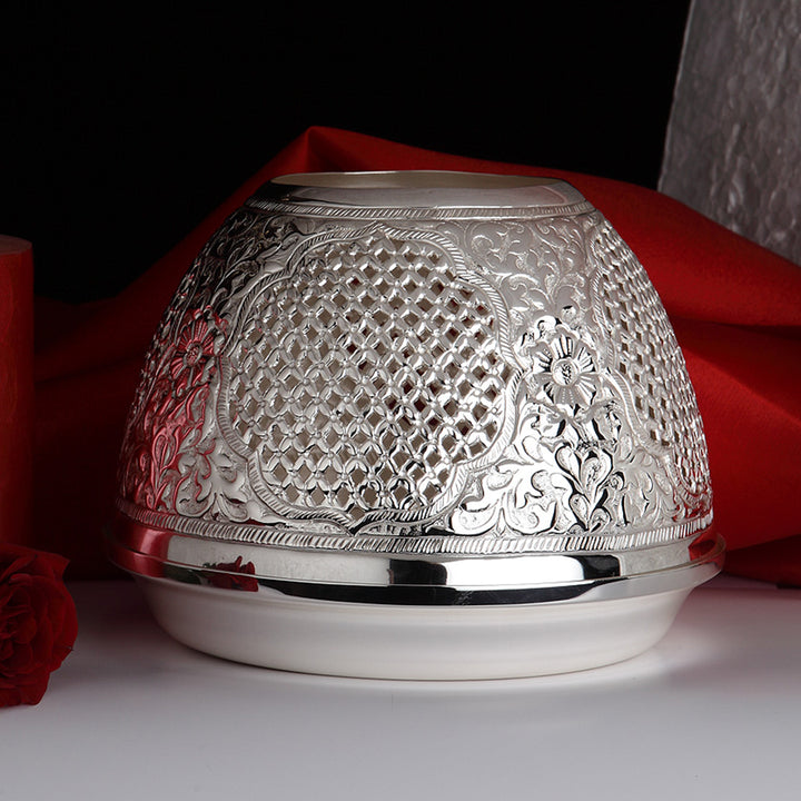 DECORATED TEA LIGHT HOLDER