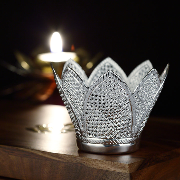 DECORATED TEA LIGHT HOLDER