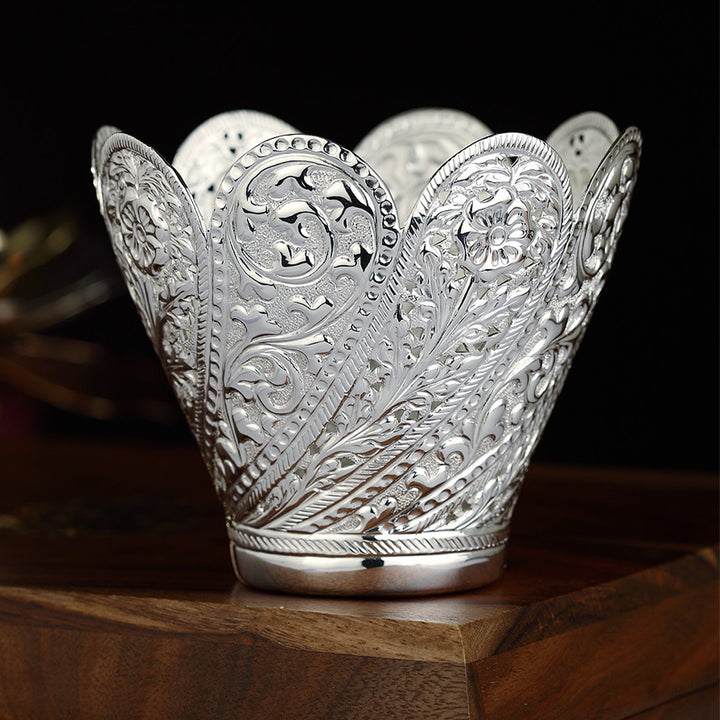 DECORATED TEA LIGHT HOLDER