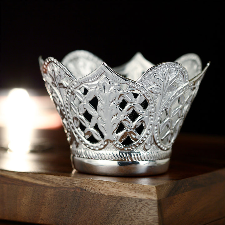 DECORATED TEA LIGHT HOLDER