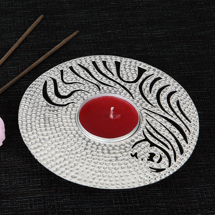 DECORATED TEA LIGHT HOLDER