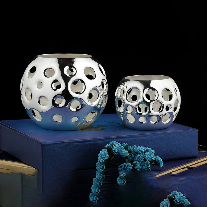 DECORATED TEA LIGHT HOLDER