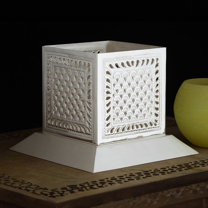 DECORATED TEA LIGHT HOLDER