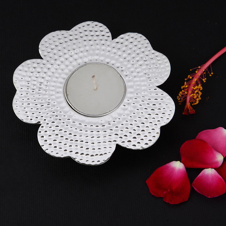 FLOWER TEA LIGHT HOLDER
