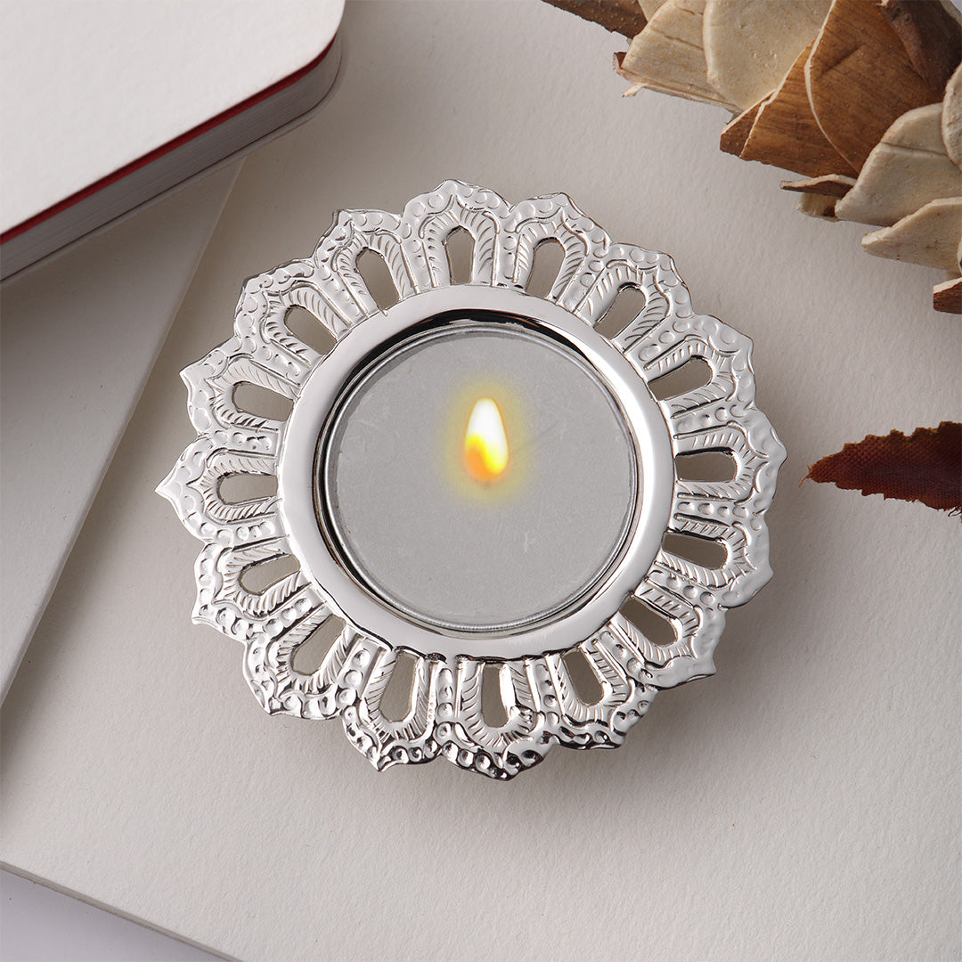 RANGOLI TEA LIGHT HOLDER