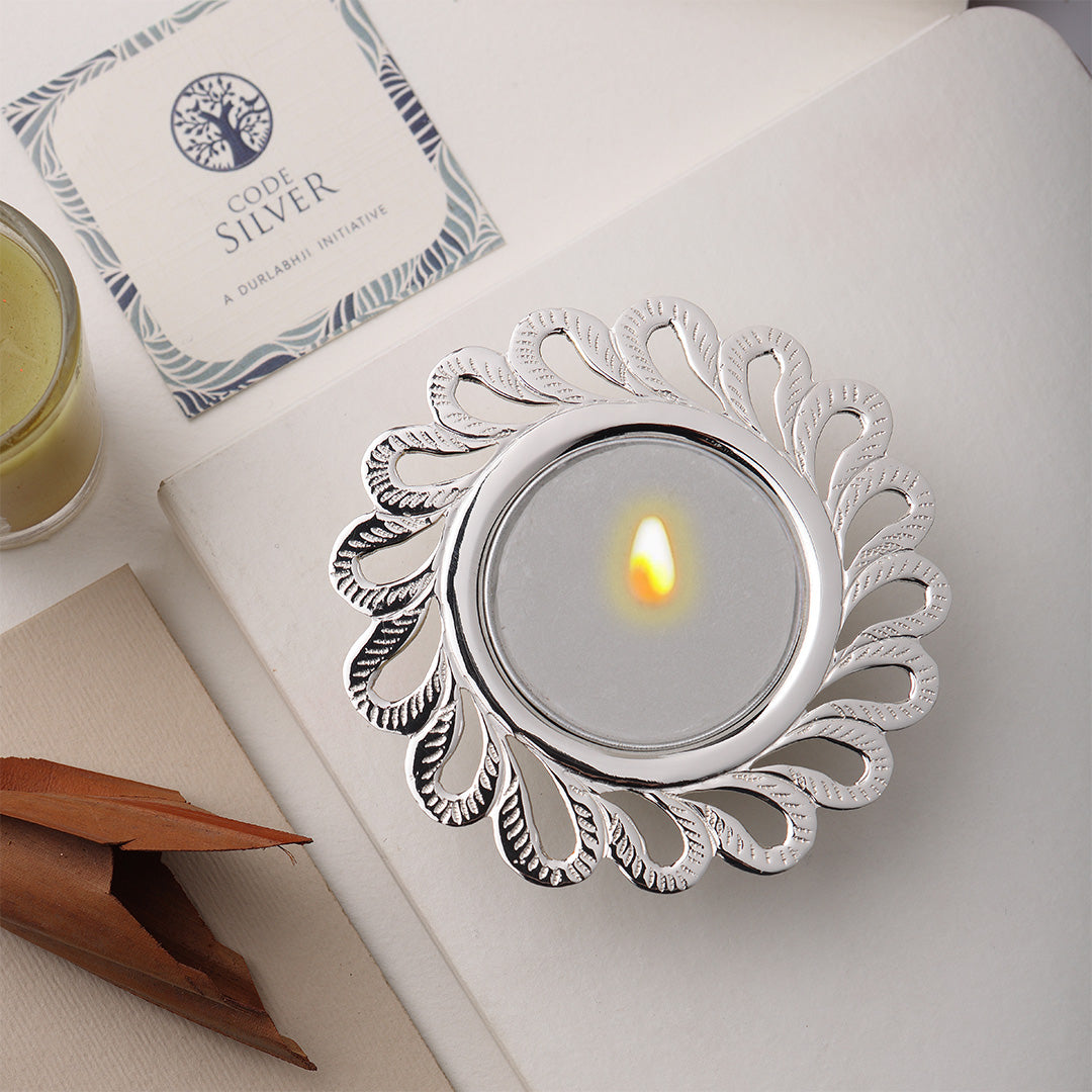 RANGOLI TEA LIGHT HOLDER