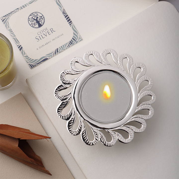 RANGOLI TEA LIGHT HOLDER
