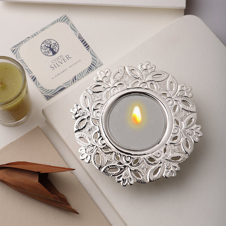 RANGOLI TEA LIGHT HOLDER