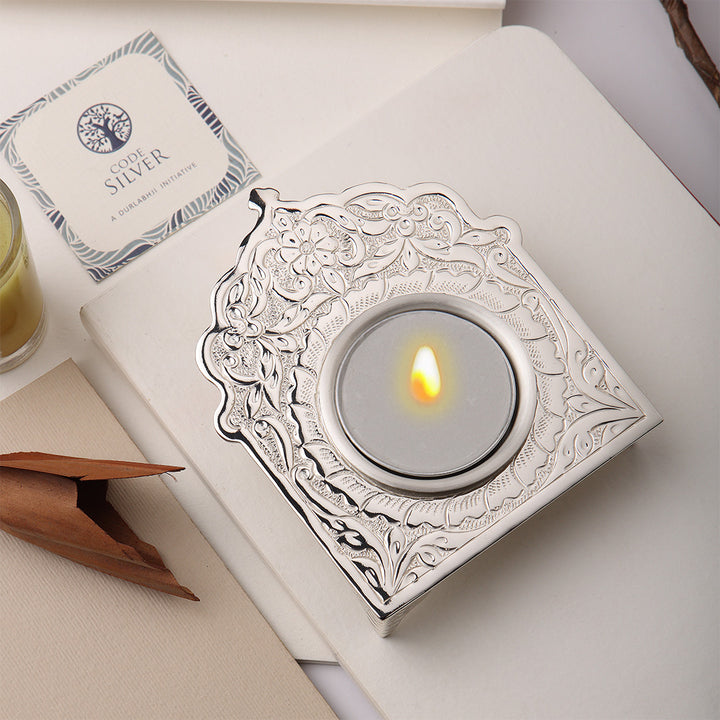 Jharokha Tea Light Holder