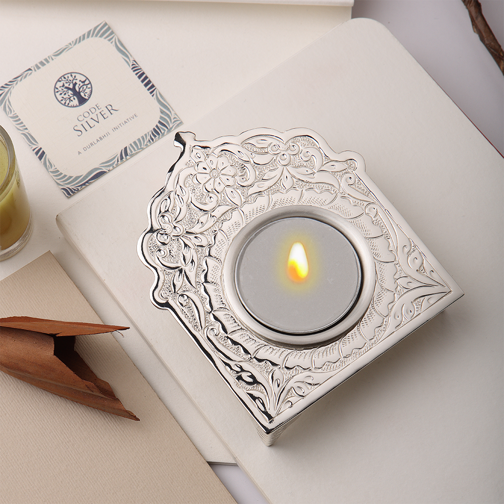 Jharokha Tea Light Holder
