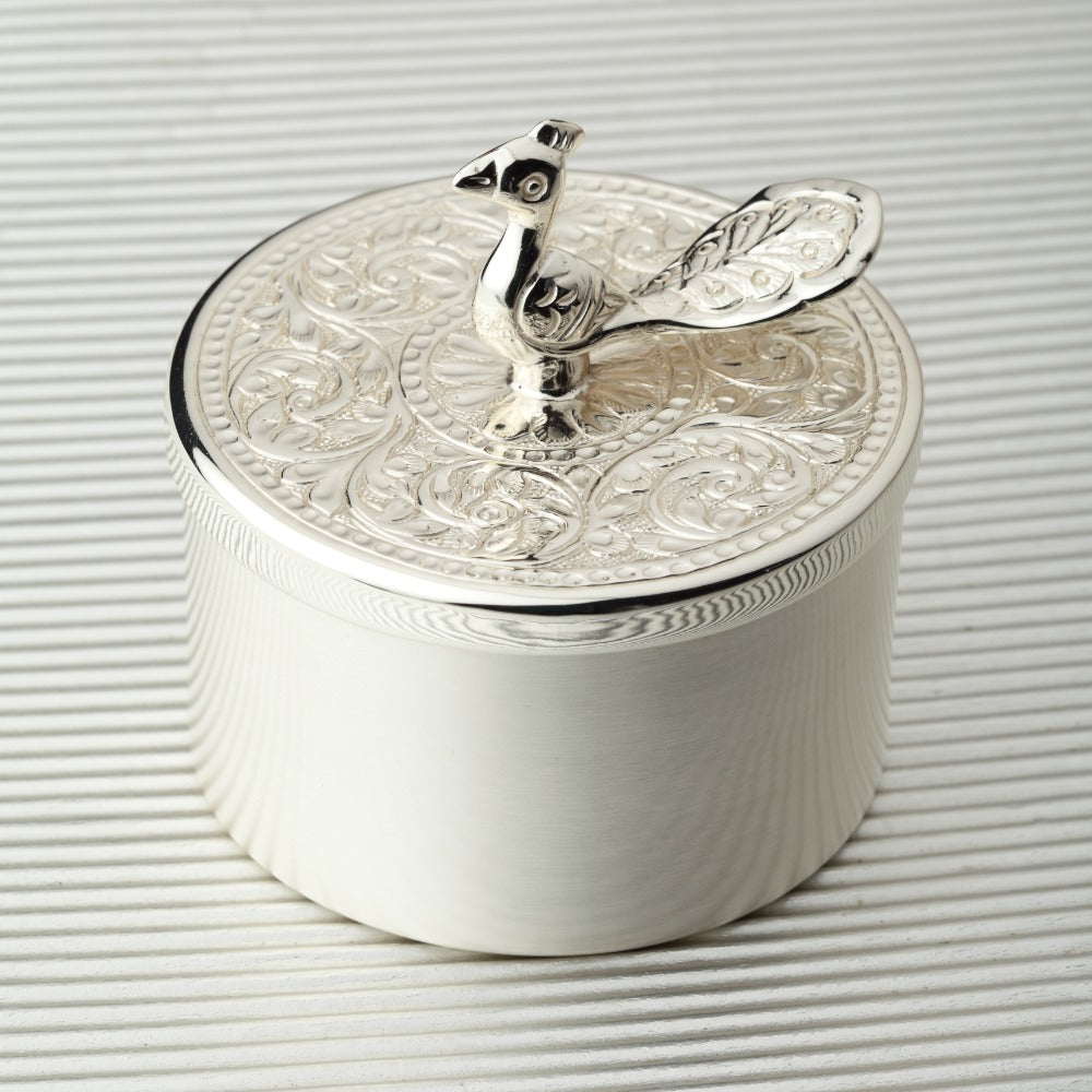 DESIGNED  PEACOCK BOX