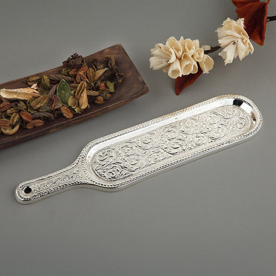 Engraved Handle Platter