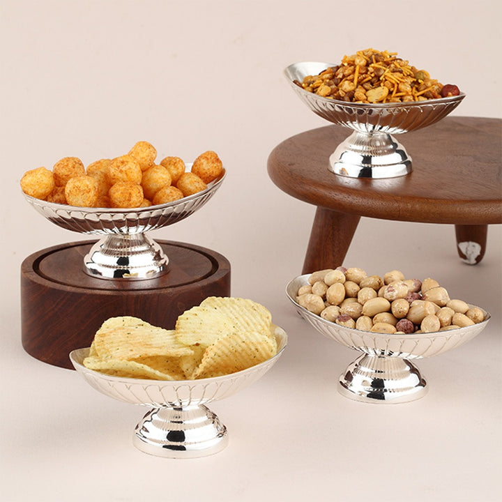 Silver- Plated Snacks Bowls