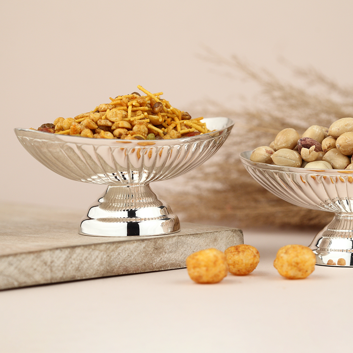 Silver- Plated Snacks Bowls