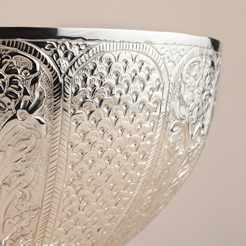 Floral Pattern Fruit Bowl