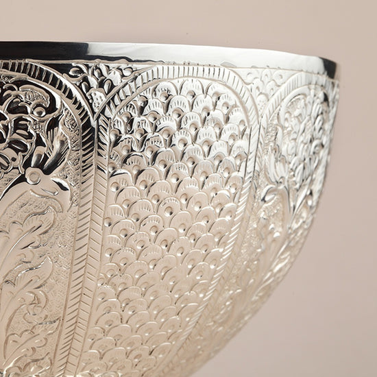 Floral Pattern Fruit Bowl