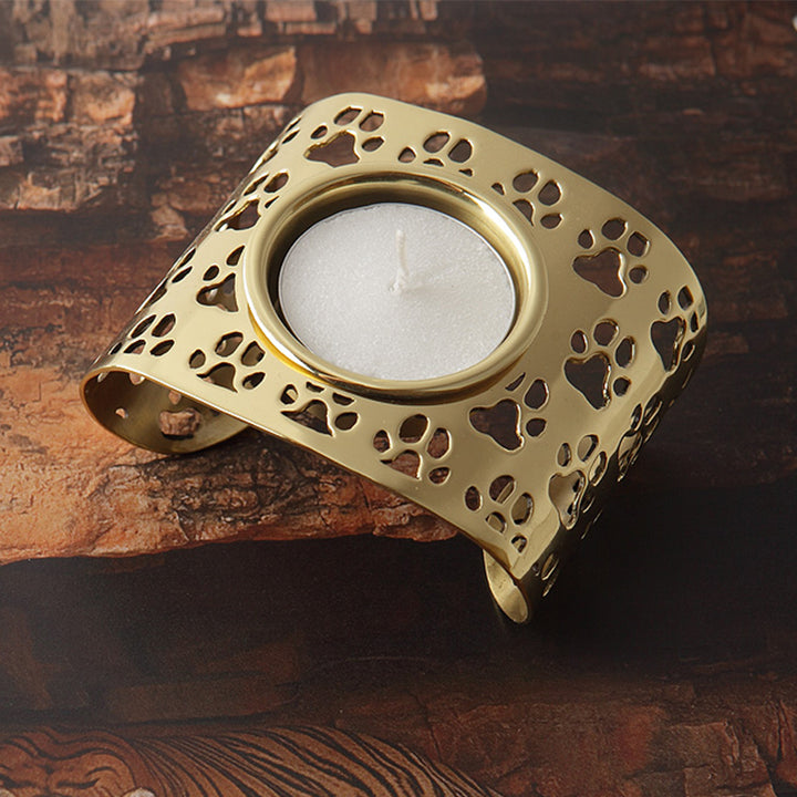 PUG MARKS - TEA LIGHT HOLDER CURVED