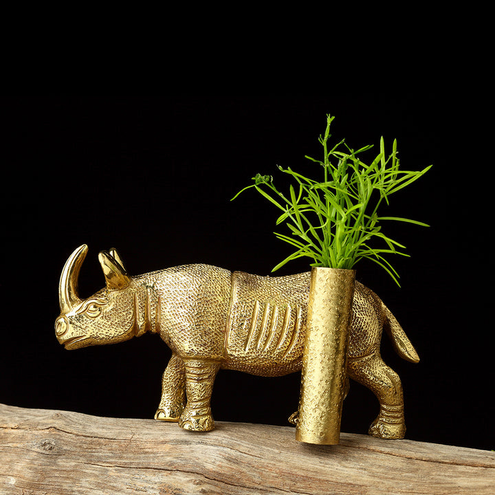 RHINO FIGURINE
