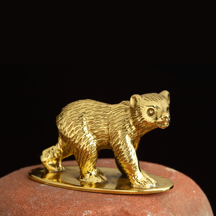 BEAR CUB FIGURINE
