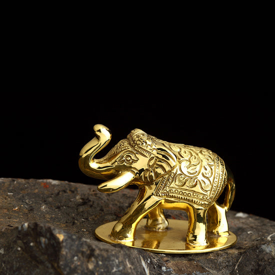 ELEPHANT CUB FIGURINE