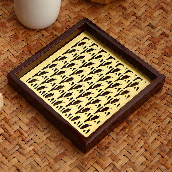 ELEPHANT WOODEN COASTER