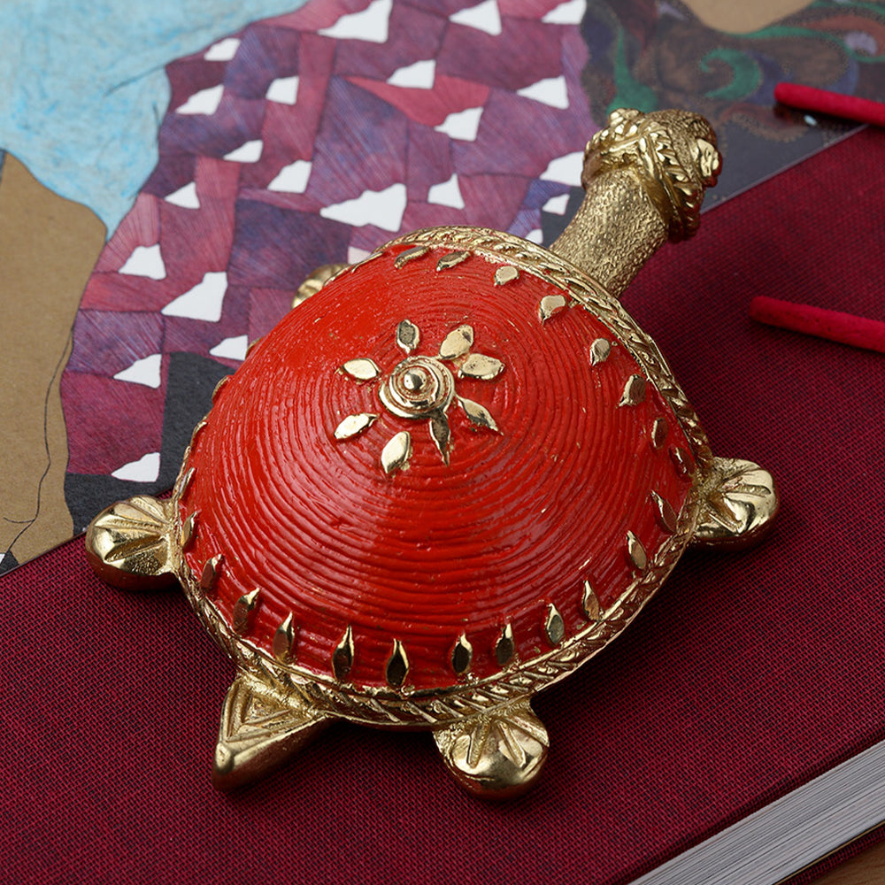 LUCKY BRASS TORTOISE