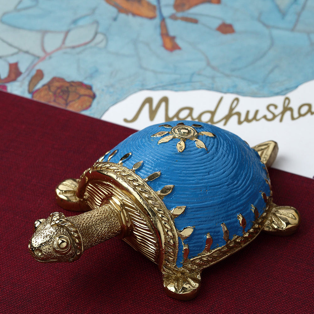 LUCKY BRASS TORTOISE