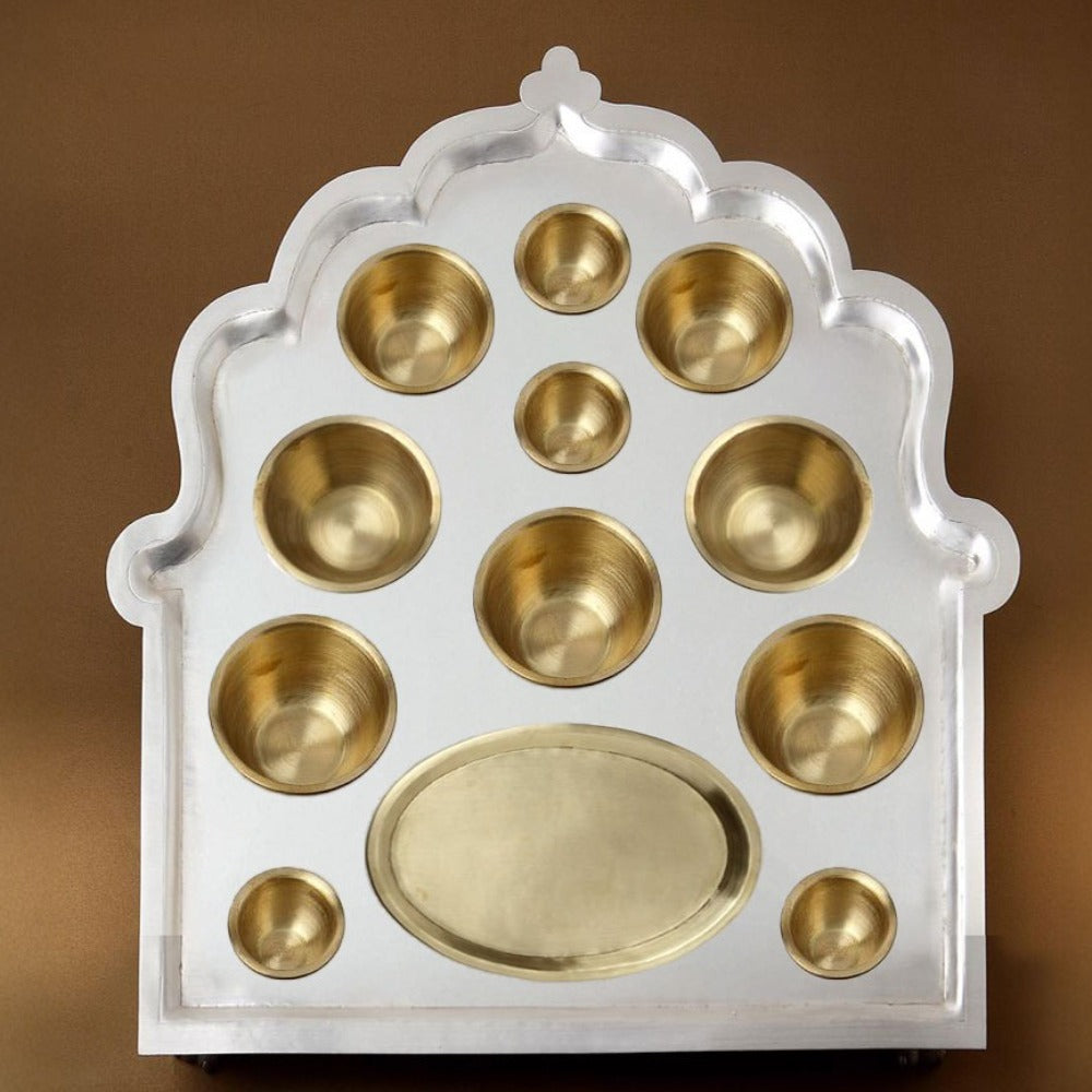 EMBELLISHED SMALL DINNER THAAL